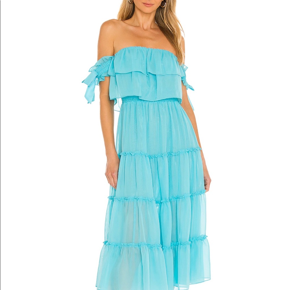 Sky Blue Misa Los Angeles dress size small
